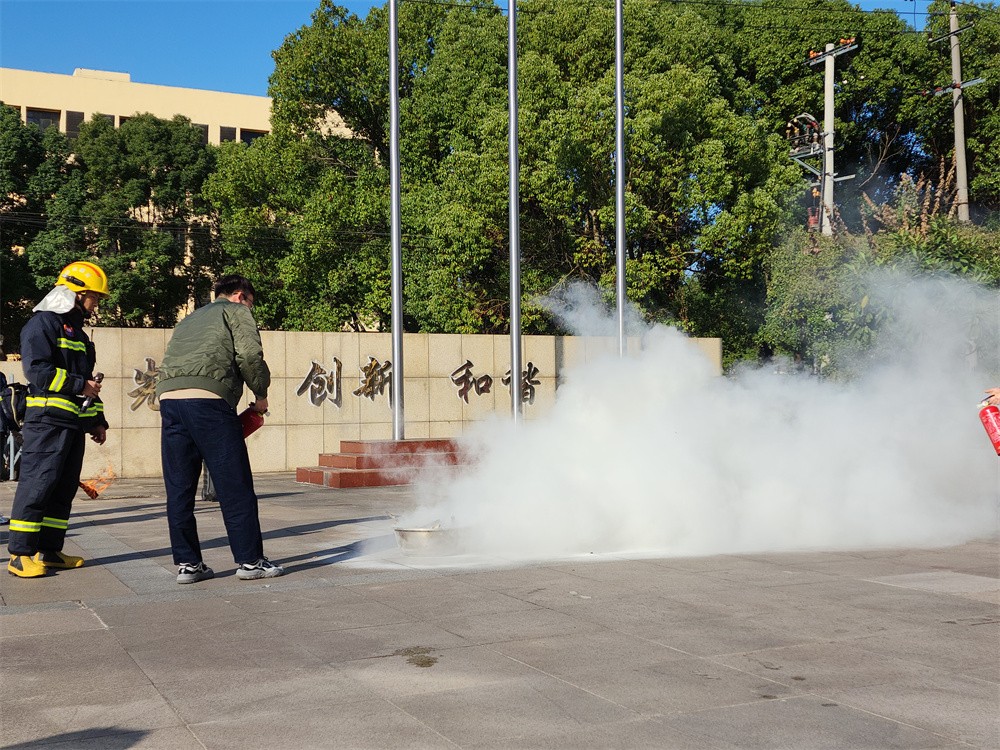 核科技馆参加总院“119”消防演练活动